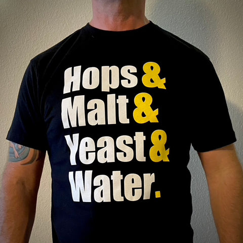 BeerAdvocate “Hops & Malt & Yeast & Water” Shirt